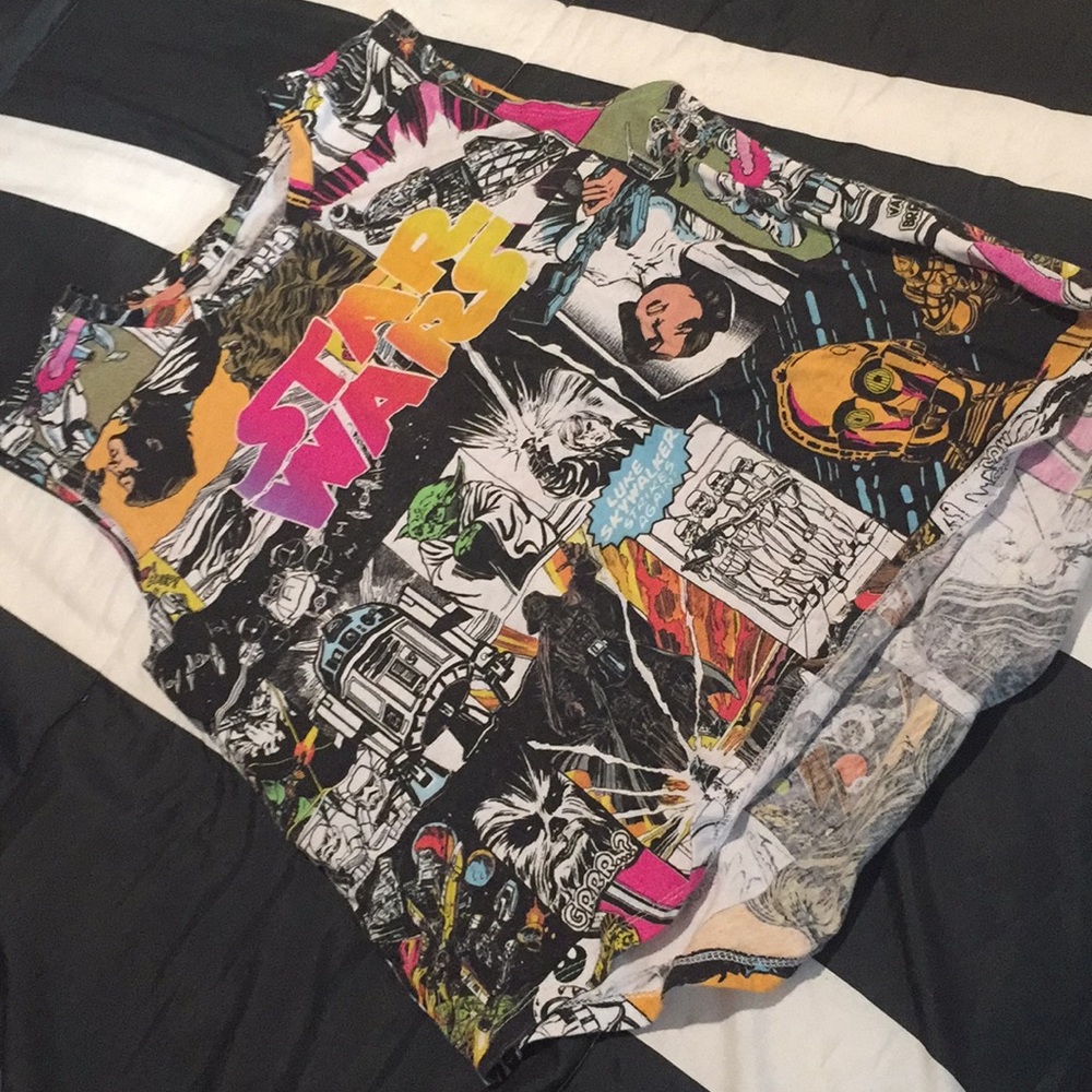 Star Wars comic Tee
